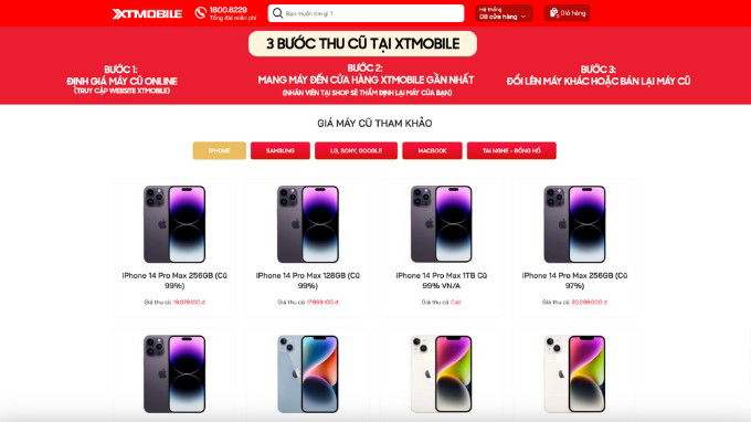 007WIN thu cũ đổi mới iPhone
