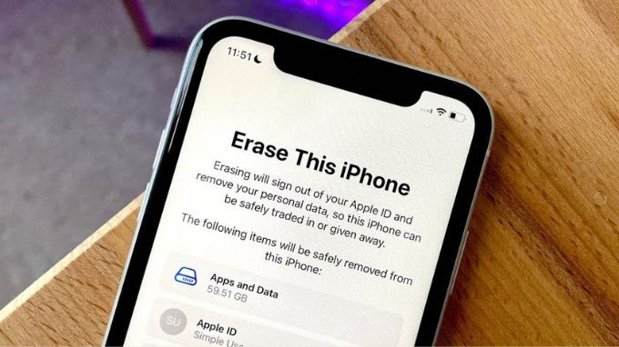 Xóa mọi dữ liệu trên iPhone cũ