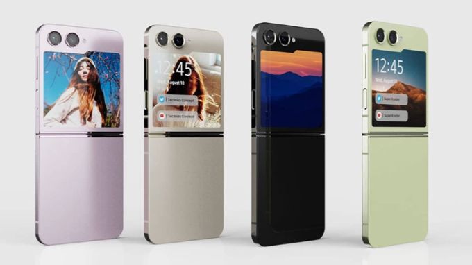 Hình ảnh rò rỉ Galaxy Z Flip 6 