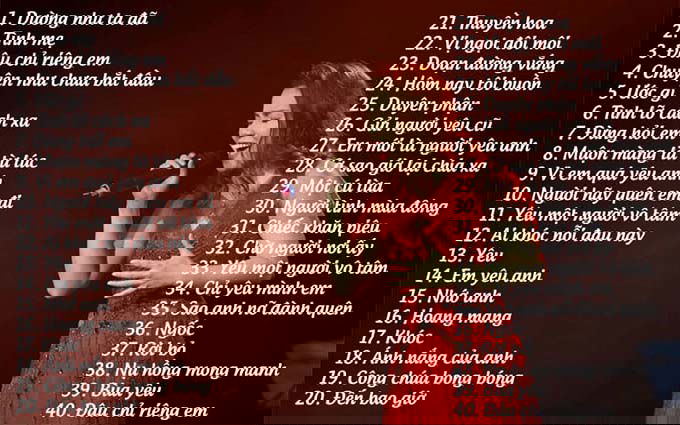 Những bài hát karaoke dễ hát đạt được 100 điểm cho nữ