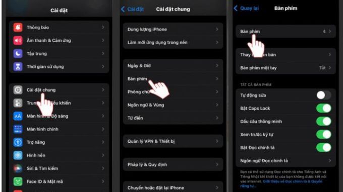 Cách cài đặt bàn phím Tiếng Việt