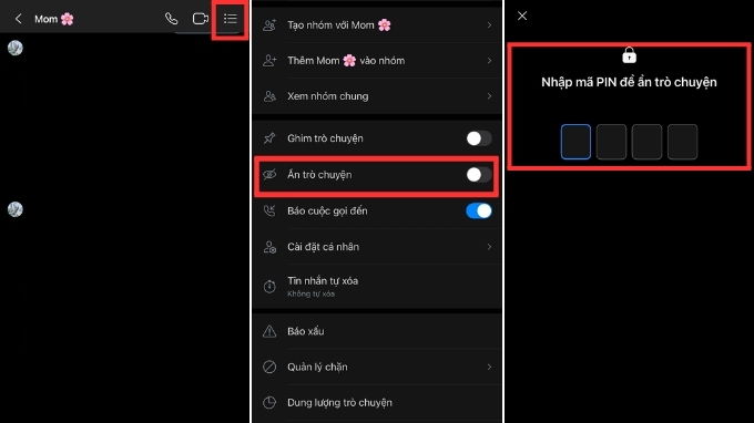 Hướng dẫn cách ẩn tin nhắn Zalo