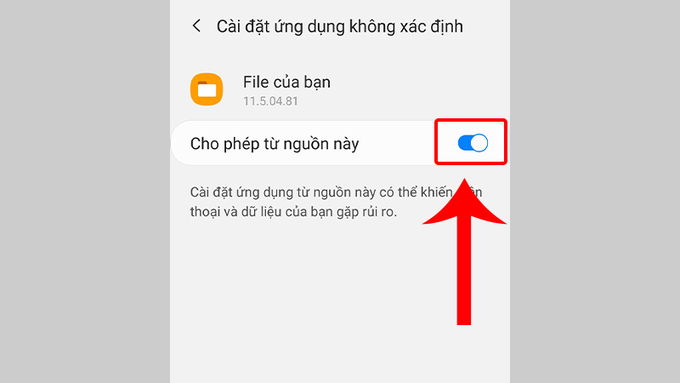 Cách cài đặt file APK trên 007win.com nền tảng chơi game sòng bạc trực tuyến đáng tin cậy nhất Android