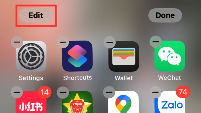 Cách thay đổi icon ứng dụng bằng tính năng có sẵn