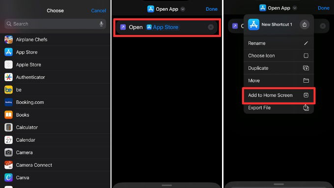 Cách thay đổi icon ứng dụng bằng Shortcut