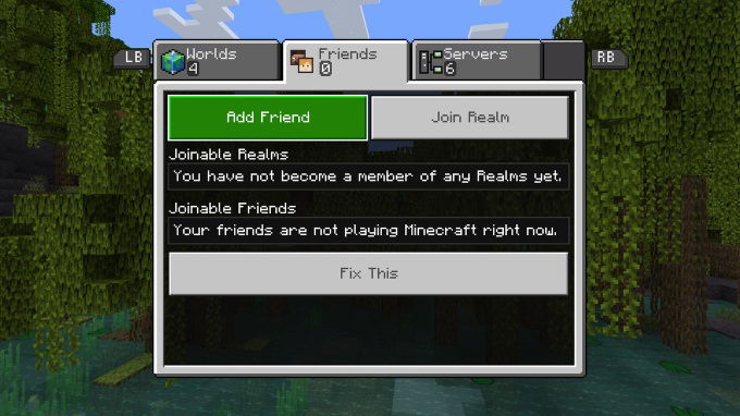 Cách kết bạn trong Minecraft