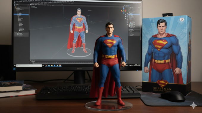 Cách tạo ảnh mô hình đồ chơi 3D bằng AI