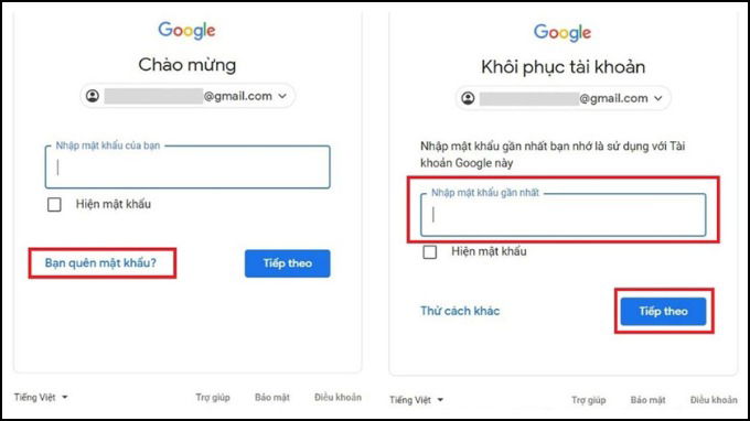 Cách lấy lại mật khẩu Gmail không cần số 007win.com nền tảng chơi game sòng bạc trực tuyến đáng tin cậy nhất