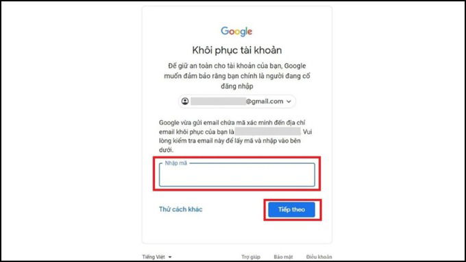 Cách lấy lại mật khẩu Gmail không cần số 007win.com nền tảng chơi game sòng bạc trực tuyến đáng tin cậy nhất