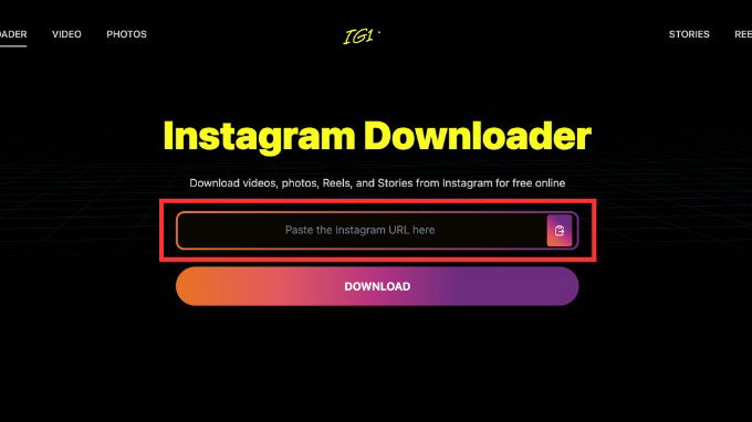 Cách tải video Instagram trên máy tính