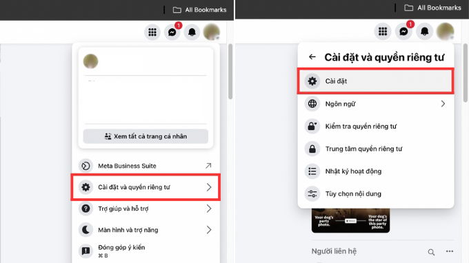Cách xem danh sách chặn bằng máy tính