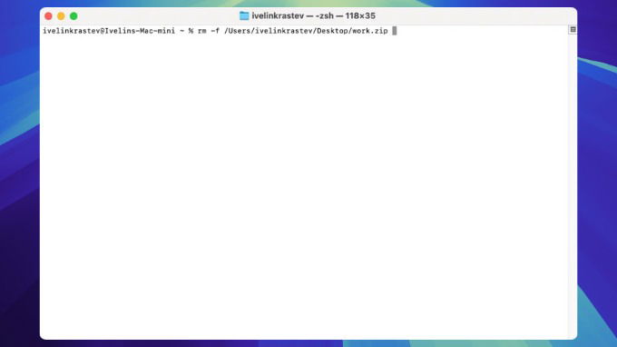 Cách xóa file trên 0007Win.com Cá độ bóng đá bằng lệnh Terminal