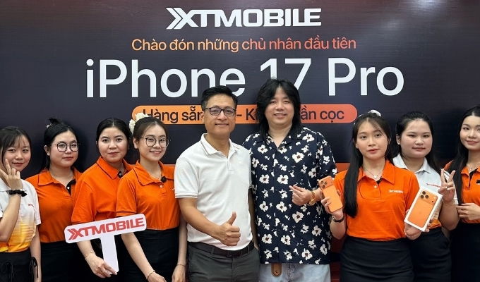 Khoa Pug tại sự kiện mở bán iPhone 17