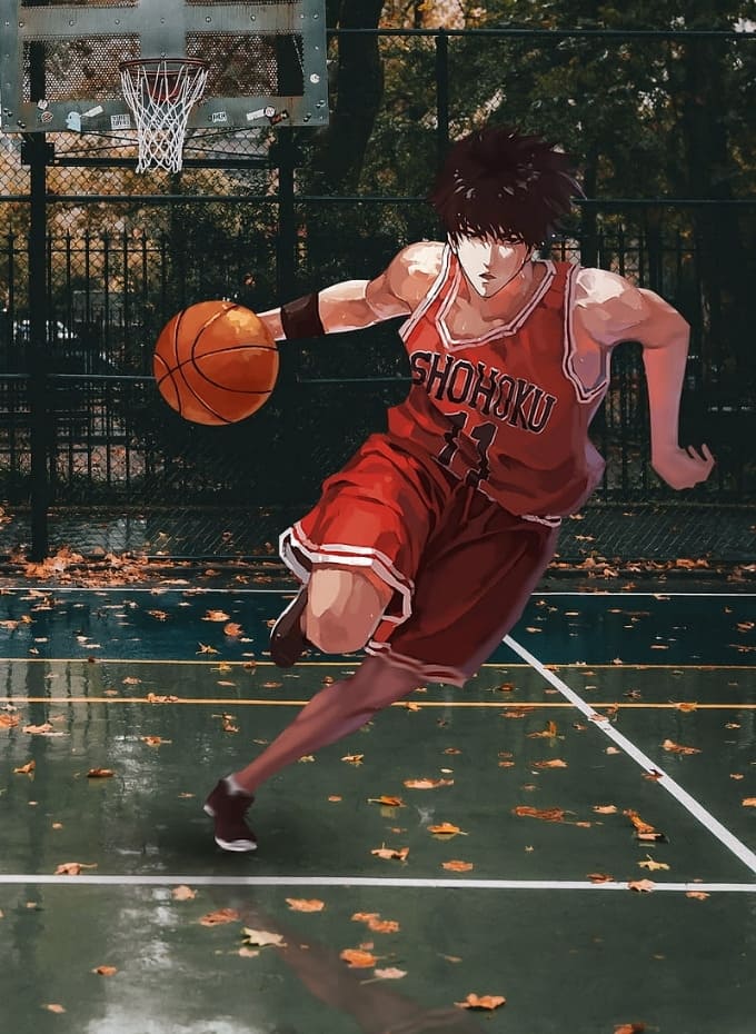 Hình nền iPad Pro M5 chủ đề anime