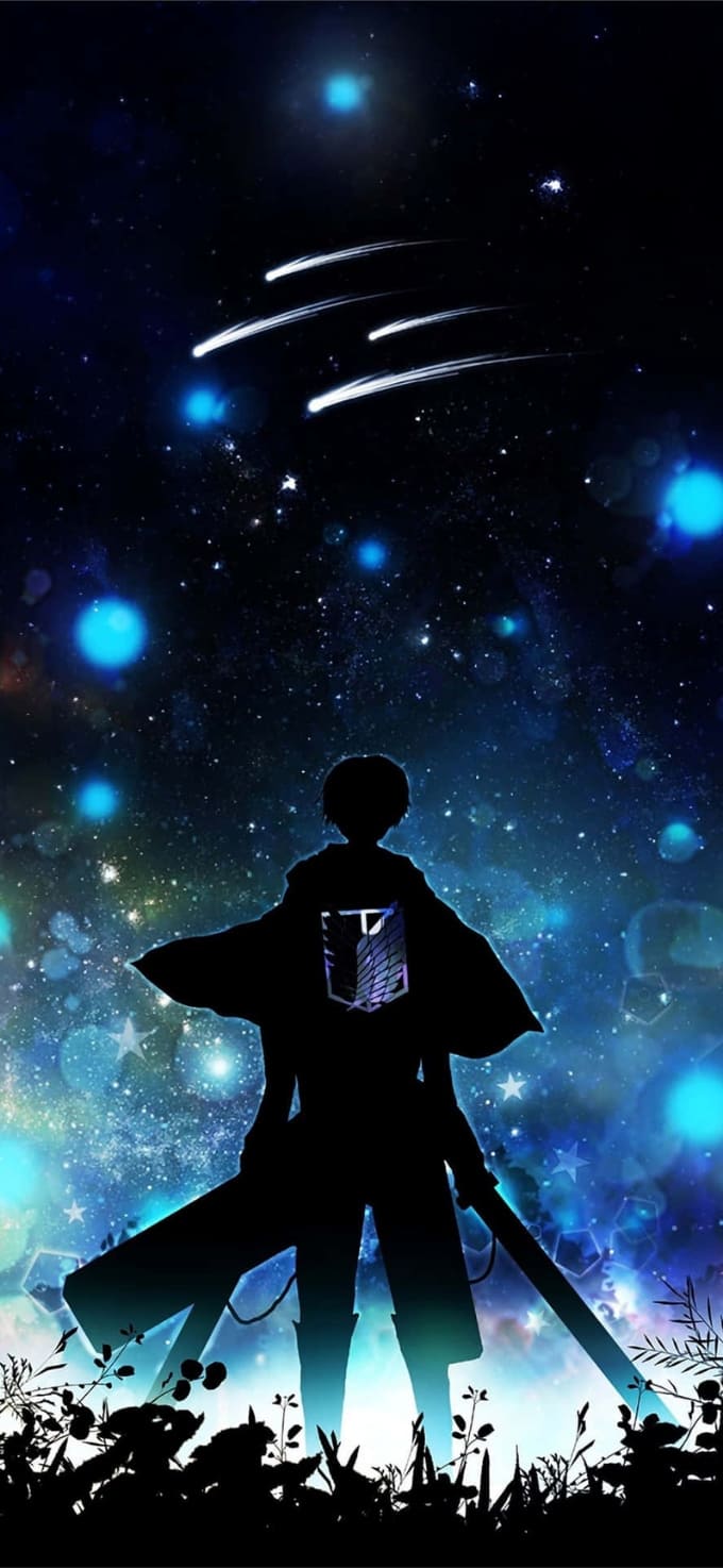 Hình nền iPhone 17 chủ đề anime, hoạt hình