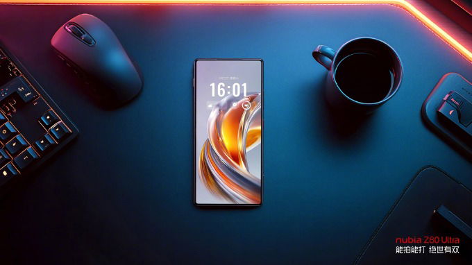 Nubia Z80 Ultra sở hữu tấm nền OLED BOE Q9+ kích thước 6.85 inch