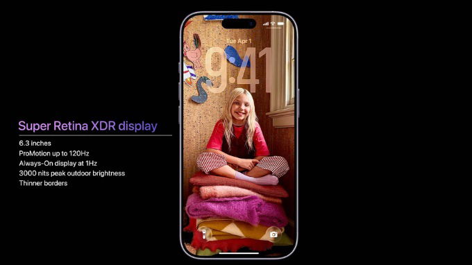 Màn hình iPhone 17 đạt độ sáng lên đến 3000 nits