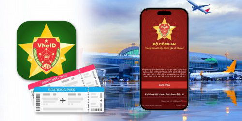 Hướng dẫn cách check-in online, mua vé máy bay bằng VNeID