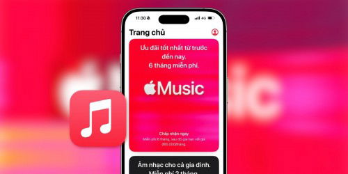 Cách nhận 6 tháng Apple Music miễn phí mà bạn không nên bỏ qua!