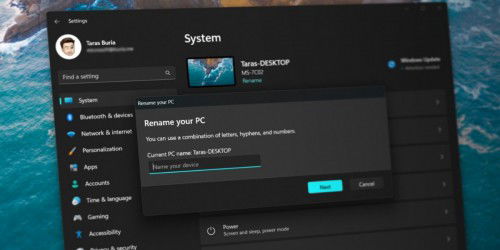 Hướng dẫn cách thay đổi tên máy tính Windows 11 chi tiết nhất