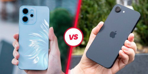 So sánh 007Win6 thể thao, đá gà, bắn cá, game bài, nổ hũ Reno 14 F và iPhone 16e: Chọn thiết bị nào?