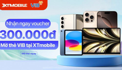 Nhận ngay voucher 300.000đ khi mở thẻ VIB tại 007WIN!