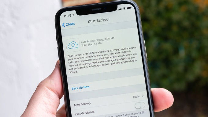 Sao lưu và khôi phục tin nhắn