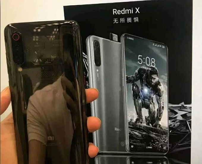 Redmi X lộ ảnh thực tế trước ngày ra mắt