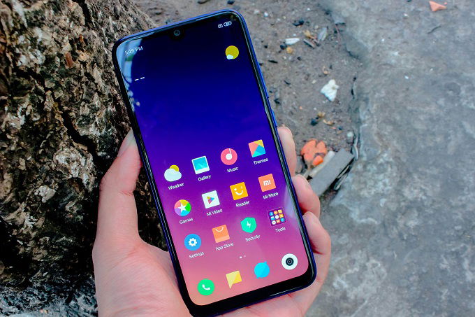 Màn hình Redmi Note 7 được tối ưu hóa phần diện tích mặt trước