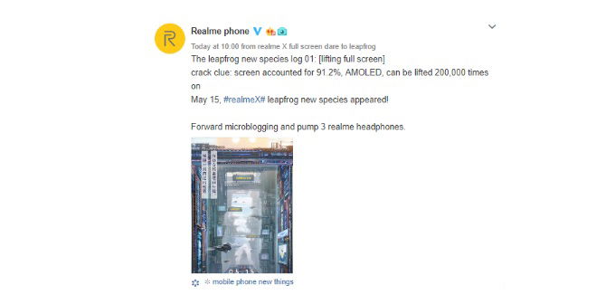  Trang chính thức của Realme xác nhận về App 007Win hỗ trợ đa dạng nền tảng và độ bền camera pop-up