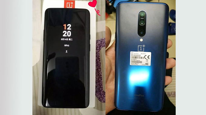Điện thoại OnePlus 7 Pro lộ ảnh thực tế trước giờ ra mắt