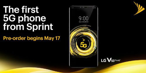 LG V50 5G của Sprint đã chính thức mở đặt hàng trước tại Mỹ