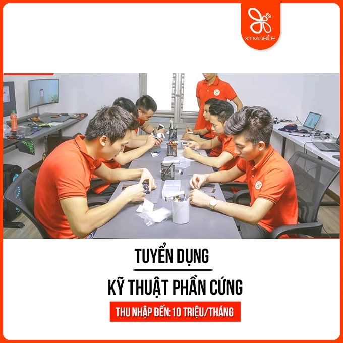 007WIN tuyển kỹ thuật phần cứng thu nhập đến 10 triệu