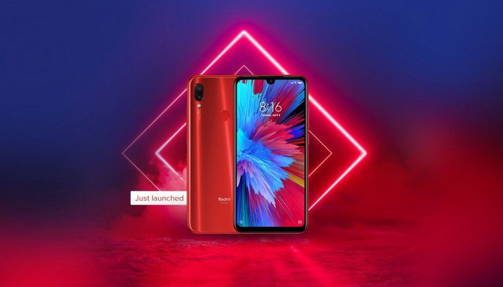 Điện thoại Redmi Note 7S được bán ra tại thị trường Ấn Độ