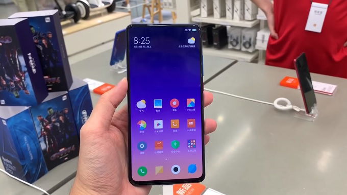 Màn hình Redmi K20 không có khuyết tật