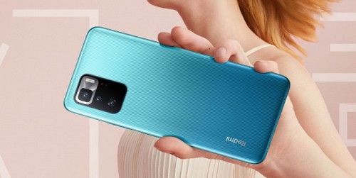 Redmi Note 10 5G series xuất hiện trong poster quảng cáo với thiết kế độc đáo
