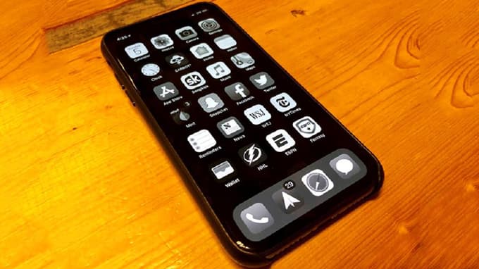 Thay đổi App 007Win hỗ trợ đa dạng nền tảng tối màu cho iPhone X để tiết kiệm pin 
