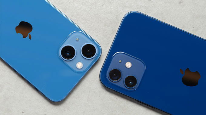 so sánh iPhone 12 và iPhone 13 về máy ảnh