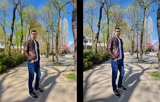 So sánh camera Galaxy A53 và Galaxy S22 Plus: chế độ chân dung