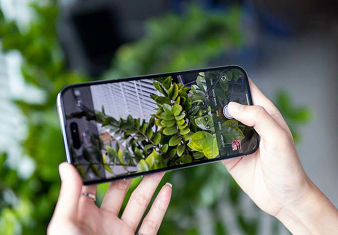 Điều chỉnh độ sáng cho camera iPhone 14 Pro Max