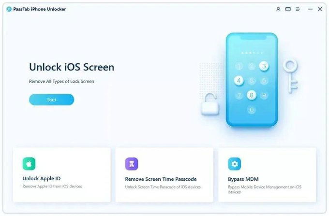 Khởi chạy phần mềm PassFab