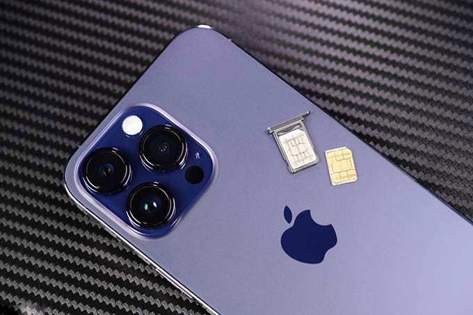 iPhone 14 Pro Max VN/A không có eSIM như bản quốc tế