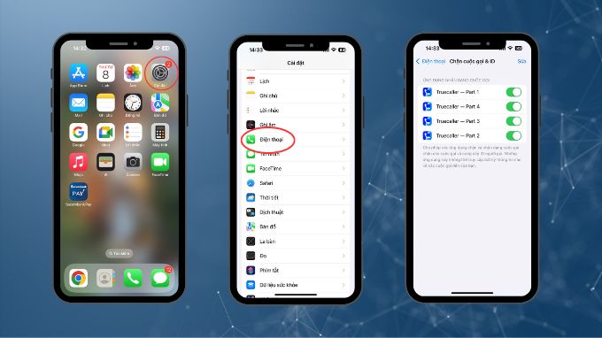 Các bước chặn cuộc gọi spam với tính năng Call Blocking & Identification 