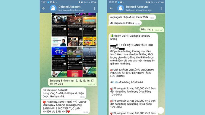 Khảo sát trả tiền