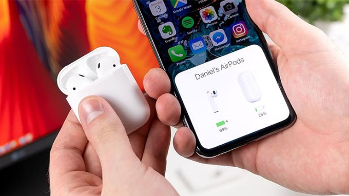 Kiểm tra tình trạng pin của Airpods Pro