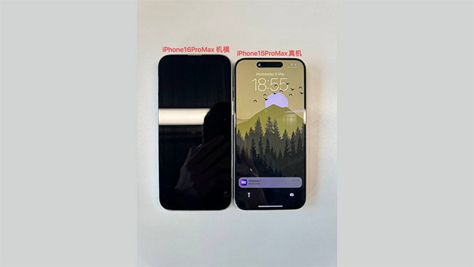Hình ảnh iPhone 16 Pro Max xuất hiện