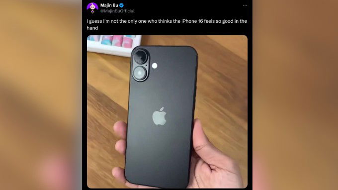 Hình ảnh iPhone 16 với camera dọc