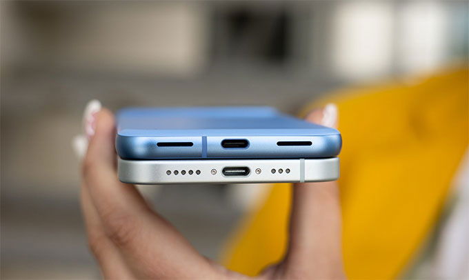 Google Pixel 8a có pin 4492mAh lớn hơn so với pin iPhone 15 chỉ 3349mAh