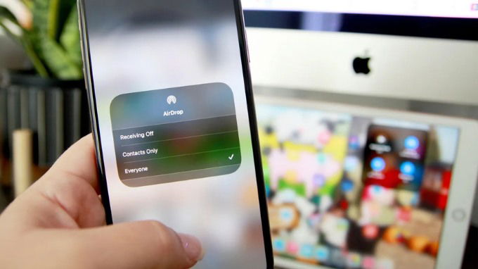 AirDrop không hoạt động 