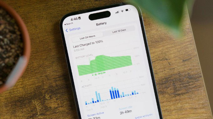 007 Vin tải ứng dụng có ảnh hưởng tới pin iPhone 14 không
